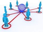 Online delegate networking